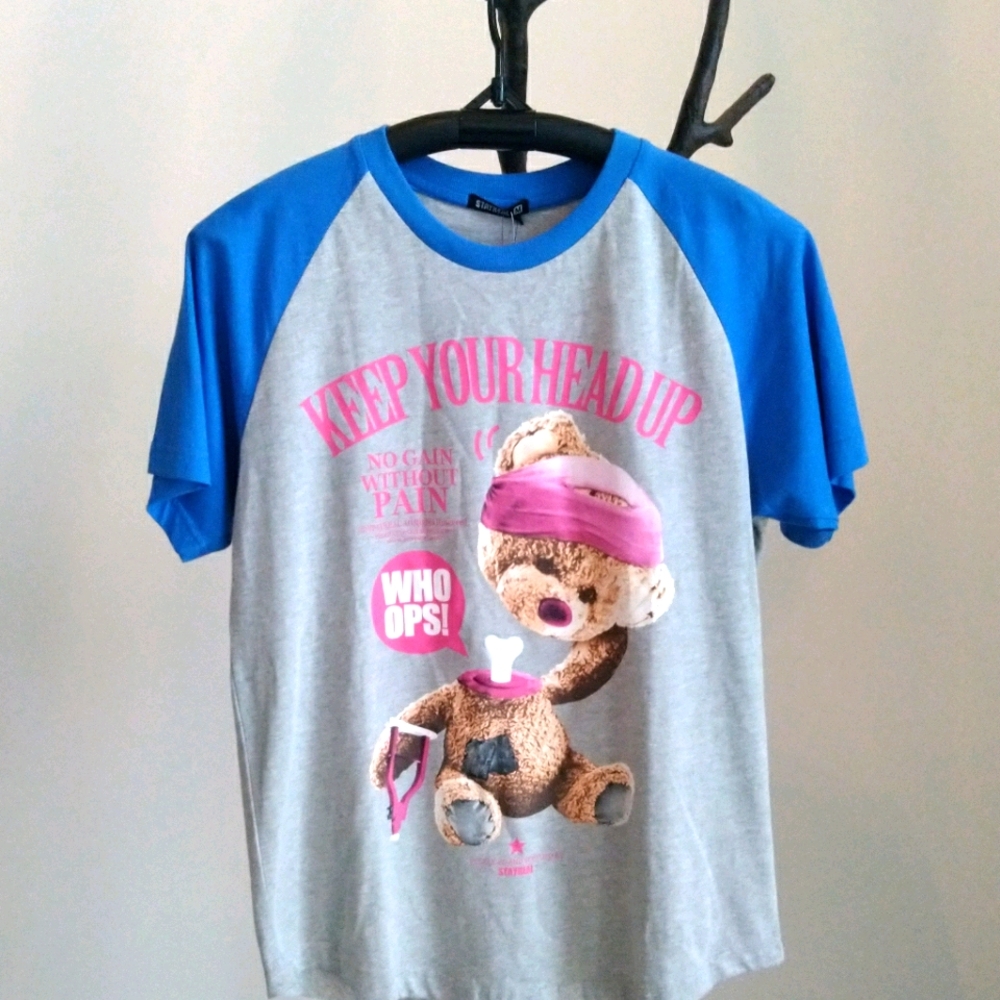 STAYREAL tee - NWOT